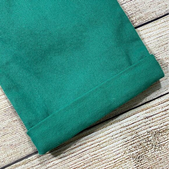 NEW Celebrity Pink Green Slim Straight Ripped Knee Denim Jeans Juniors Size 5/27 - Picture 8 of 11